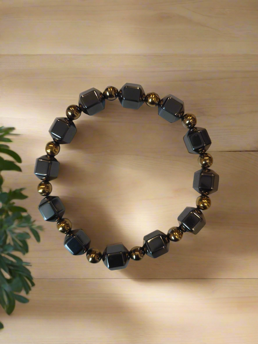 Golden Pyrite - Hemalite