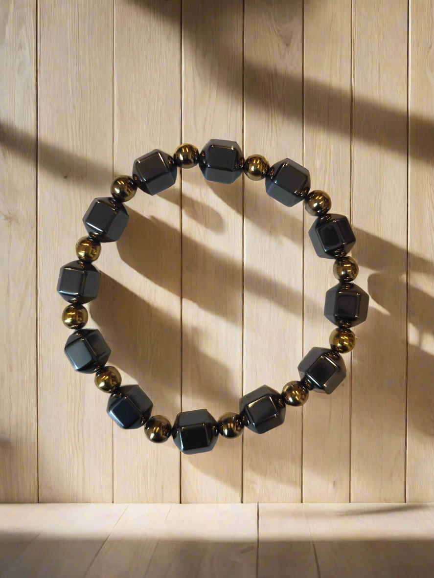 Golden Pyrite - Hemalite