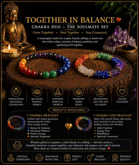 Together in Balance — Chakra Duo ❤️ The Soulmate Set