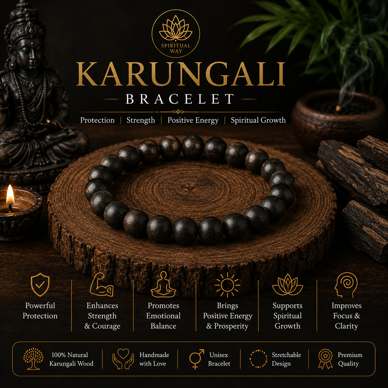 Karungali bracelet
