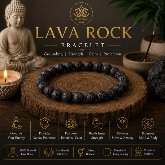 Lava Rock Bracelet