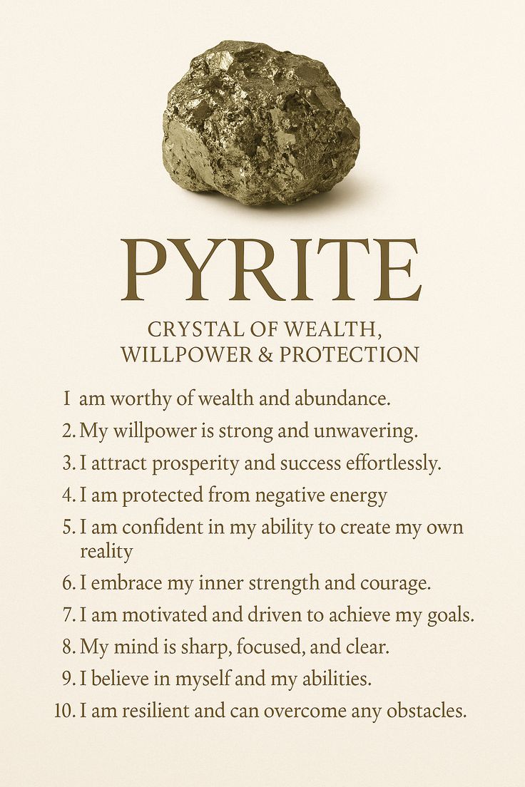 Pyrite cluster