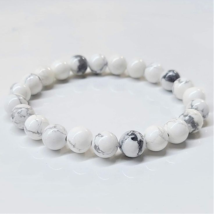 Howlite bracelet